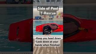 Side of Pool Kayak T Rescue [upl. by Madson]