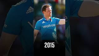 Eoin Morgan through the yearsThankYouMorgs [upl. by Annaira465]