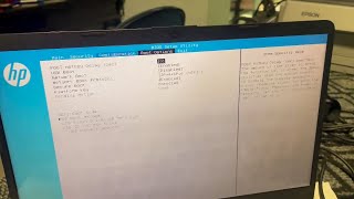 how to boot from USB drive on HP laptop [upl. by Cirtap365]
