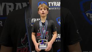 Steven Becker JR  Outstanding Wrestler for Dragons United 2024 McDonogh Duals [upl. by Plumbo226]