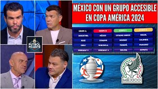 SORTEO COPA AMÉRICA México quedó parejo con Grupo B Ecuador Venezuela y Jamaica  Futbol Picante [upl. by Krauss]