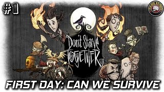 Dont Starve Together  First Day Can we Survive  EP1  Lets Play Dont Starve Together Gameplay [upl. by Jerold]