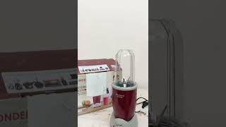 Wonderchef Nutriblend Activ Mixer Grinder Blender Smoothie Maker [upl. by Annahsor]