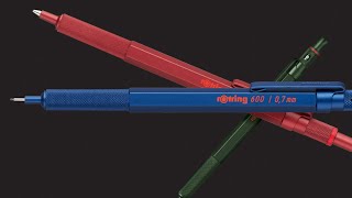 rOtring 600  ballpoint  360°  details [upl. by Laup]