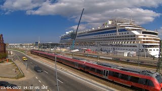 Ostseebowling Warnemünde Livestream Kreuzfahrtterminal Warnemünde Pier 7 amp Pier 8 [upl. by Azelea69]