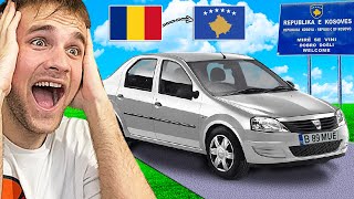 MERG cu LOGAN 14 din ROMANIA in KOSOVO  Euro Truck Simulator 2 [upl. by Doyle]