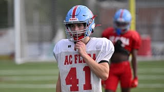 AC Flora JV Football vs South Pointe [upl. by Anij593]