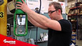 Fisher Sliding Stem Valves  How to Mount a Fisher Valves Spring and Diaphragm Actuator [upl. by Stefanac]