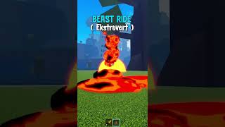 Gw Showcase Blox Fruits Magma [upl. by Suirtimed]