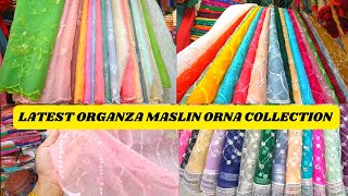 Latest Organza Maslin Orna Price in Bangladesh অর্গান্জা মসলিন ওড়না কালেকশনDupatta Price in bd [upl. by Cud]