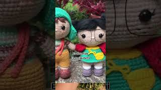 Mira el video anclado 🫶🏻 🎁Te enseño a tejer AMIGURUMIS 🐷 amigurumi crochet tejer [upl. by Ellah602]