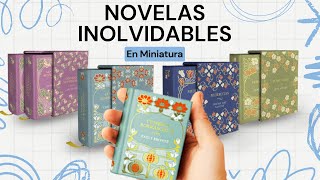 Mini libritos de NOVELAS INOLVIDABLES de Salvat México miniaturas minilibritos minilibros [upl. by Ashman862]