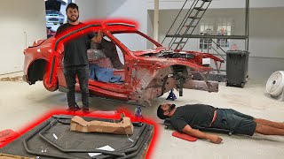 4 Rotor Supra  Chassis Build Begins [upl. by Kerns]