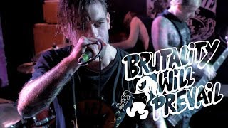 BRUTALITY WILL PREVAIL  4K  FULL SET  THE ATTIC GLASGOW  061017 [upl. by Fritzsche164]