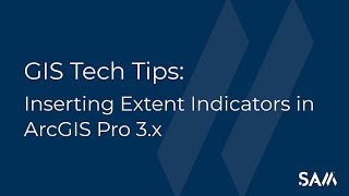 GIS Tech Tips Inserting Extent Indicators in ArcGIS Pro 3x [upl. by Garrity]