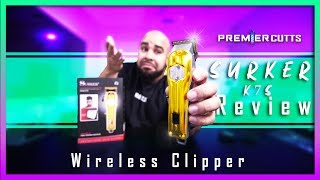 How Good Are The  Surker K7S Wireless Clipper  Review ☑️ [upl. by Cheyne]