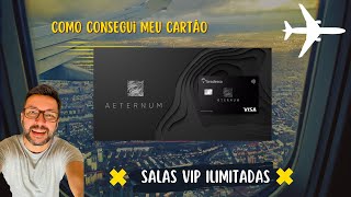 Como consegui o cartão VISA Aeternum do Bradesco [upl. by Helm]