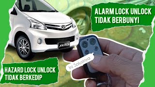 Cara Reset Valet Mode Silent Mobil Xenia ✓✓ Alarm dan Hazard Mati saat Lock Unlock [upl. by Sellers]