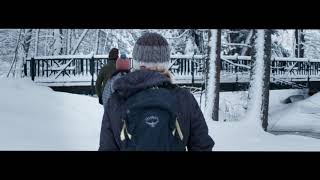 Snowshoeing in Maine [upl. by Reichert230]