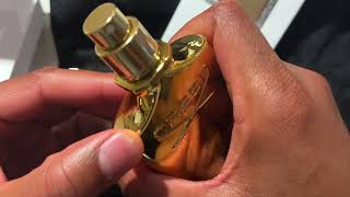 Creed Millesime Imperial Gold Cologne Spray Bottle Unboxing [upl. by Lotsirhc]