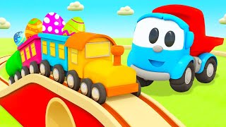 Full episodes amp Cartoons for kids Baby cartoon amp cars for kids Leo the Truck amp toy vehicles [upl. by Pierro144]