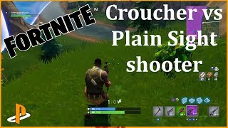 Fortnite battle royale how to CROUCH [upl. by Beryl]