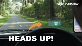 GPS amp OBD2 Head Up Display Speedo  Codebreaker by Ultimate9 [upl. by Nuawaj]