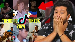 How can Filipinos Sing like this🎤Viral Filipino Singing TikToks PtII [upl. by Atilef170]