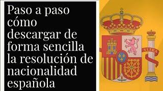 Tiempo de Residencia previo para solicitar la Nacionalidad Española ⌛️ 🇪🇸 [upl. by Imekawulo222]