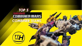 TOP 5 Transformers Combiner Wars Teams Stop motion [upl. by Carolann]