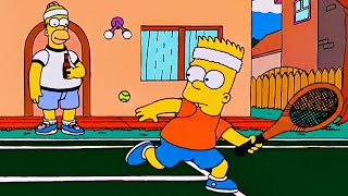 BART SE COMBIERTE EN UN DEPORTISTA PROFECIONAL  LOS SIMPSON CAPITULOS COMPLETOS [upl. by Dlanigger]