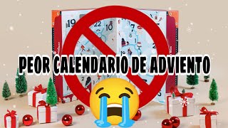 ¿Qué PASA Cuando Abres el PEOR CALENDARIO DE ADVIENTO DEGUSTABOX [upl. by Taimi]