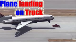 plane landing  plane landing on truck  plane landings gone wrong  part 11 [upl. by Devon162]