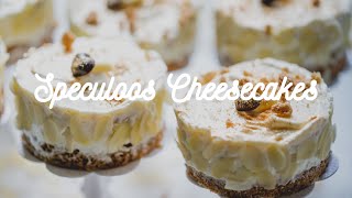 Christmas Speculoos Cheesecakes [upl. by Poree110]