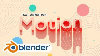 3D Shiny Text Animation  Blender 3D  After Effects Tutorial  Motion Graphics Tutorial [upl. by Pace]