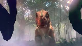 Jurassic World camp cretaceous Season 3 E750 kills CERATOSAURUS scene [upl. by Inalan]