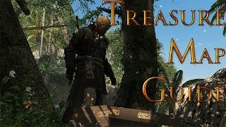 Assassins Creed 4 Black Flag Treasure Map 749 625 Gibara Reward Serpent Figurehead [upl. by Colpin]