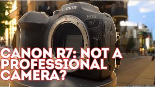 Is The Canon R7 A Professional Camera  GIVEAWAY [upl. by Bonita]