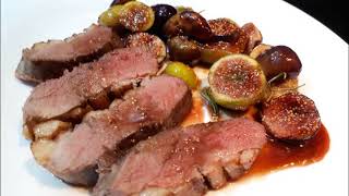 ✔️ Magret de canard aux figues plat tellement bon au four [upl. by Yrrat]