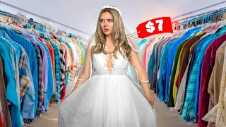 I Thrifted GORGEOUS Wedding Dresses for CHEAP [upl. by Lehmann]