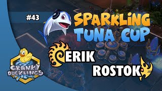 Erik vs Rostok  ZvP  Sparkling Tuna Cup 43  Weekly StarCraft 2 Tournament [upl. by Annovy]