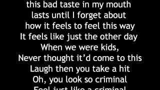 The Maine  So Criminal Lyrics [upl. by Dylane488]