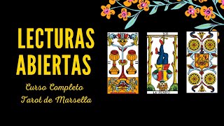 LECTURAS ABIERTAS  CURSO COMPLETO TAROT DE MARSELLA [upl. by Bonilla92]