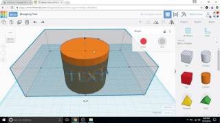 Wrapping Text In Tinkercad [upl. by Lysander]