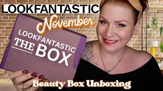 SPOILER UNBOXING LOOKFANTASTIC NOVEMBER 2023 BEAUTY BOX [upl. by Westney971]