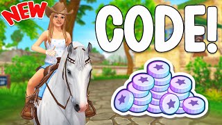 NEW STAR COINS CODE FOR ALL STAR STABLE PLAYERS [upl. by Mcgrody922]