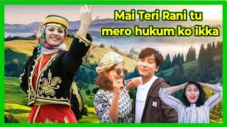 main teri rani tu mera hukum ka ikkaenglish conversation practiceBollywood songsreshma institute [upl. by Ahsiakal932]