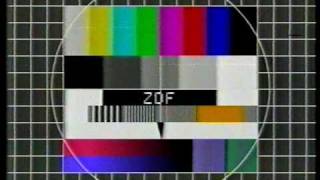 ZDF Letzte Nachrichten Siegfried Andrich Sendeschluß 04 08 1985 [upl. by Leahciam]