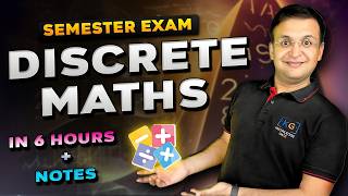 Complete DM Discrete Maths in one shot  Semester Exam  Hindi [upl. by Tessler]