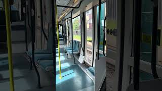 Riding the Tram 🚃 to Toton Lane Inside View Love Nottingham 🚈 [upl. by Jordans]